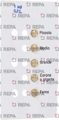 LPG INJECTORS 5MB ITALGAS KIT 5 PCS 