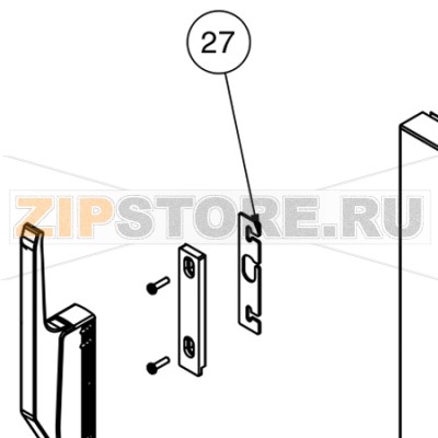 Прокладка ручки Alto Shaam 1200-SK/III Прокладка ручки Alto Shaam 1200-SK/IIIЗапчасть на сборочном чертеже под номером: 23Количество запчастей в комплекте: 2
