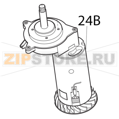 Motore 110V/60 compl. PLL Sirman Apollo Motore 110V/60 compl. PLL Sirman ApolloЗапчасть на деталировке под номером: 24B