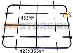 GRILLE 4F EMAILLEE 