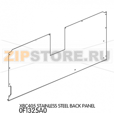 Stainless steel back panel Unox XBC 405 Stainless steel back panel Unox XBC 405Запчасть на деталировке под номером: 4Название запчасти на английском языке: Stainless steel back panel Unox XBC 405