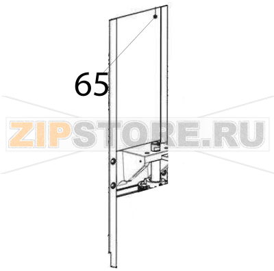 Lamiera copertura scasso Sigma BMR 60 Lamiera copertura scasso Sigma BMR 60Запчасть на деталировке под номером: 65