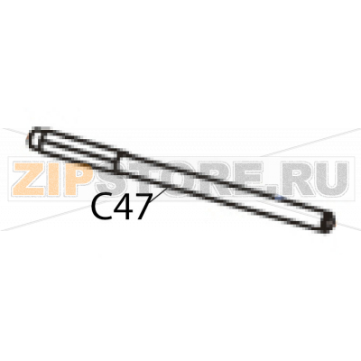 Label roll guide shaft Godex EZ-6200 plus Label roll guide shaft Godex EZ-6200 plusЗапчасть на деталировке под номером: C-47Название запчасти Godex на английском языке: Label roll guide shaft EZ-6200 plus.
