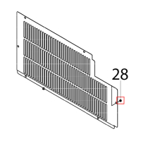 Truss head tapping screw T2 Hoshizaki IM-65NE