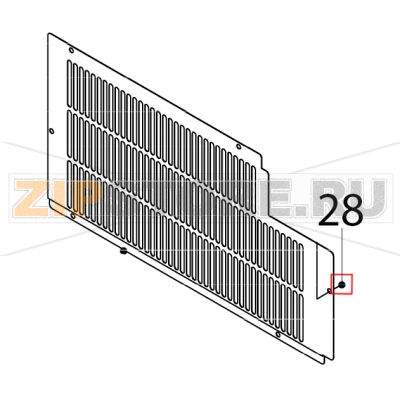 Truss head tapping screw T2 Hoshizaki IM-65NE Truss head tapping screw T2 Hoshizaki IM-65NEЗапчасть на деталировке под номером: 28