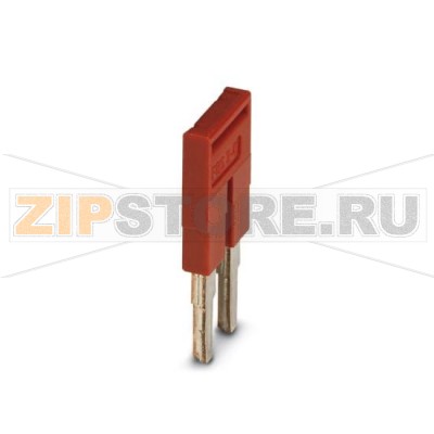 Перемычка Phoenix Contact FBS 2-6 Полюсов: 2, Цвет: красный.Минимальный заказ: 50 шт.Упаковка: 50 шт.