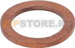 WASHER OF COPPER ø 19x13.5x1.5mm 