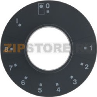 КОЛЬЦЕВАЯ ГАЙКА ДЛЯ РУЧКИ Ø 84 ММ 1-2-3-4-5-6-7-8