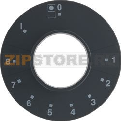 КОЛЬЦЕВАЯ ГАЙКА ДЛЯ РУЧКИ Ø 84 ММ 1-2-3-4-5-6-7-8 