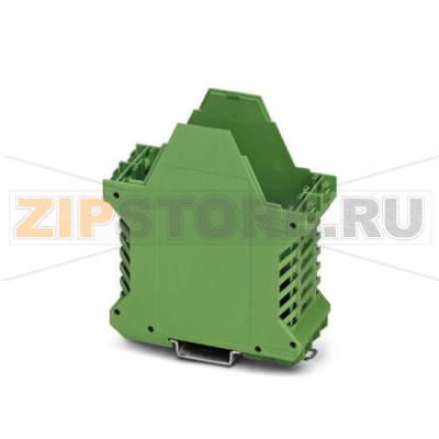 Нижняя часть корпуса в сборе Phoenix Contact ME 45  UT/FE GN с функциональным заземляющим контактом и металлической защелкой.Минимальный заказ: 10 шт.Упаковка: 10 шт.
