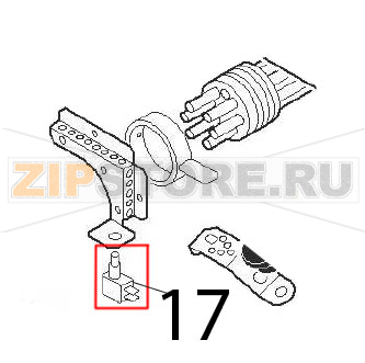 Microswitch Angelo Po 04WFR3ED Microswitch Angelo Po 04WFR3EDЗапчасть на деталировке под номером: 17