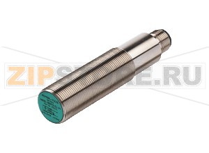 Индуктивный датчик Inductive sensor NBB5-18GM70-E2-V1 Pepperl+Fuchs General specificationsSwitching functionNormally open (NO)Output typePNPRated operating distance5 mmInstallationflushOutput polarityDCAssured operating distance0 ... 4.05 mmReduction factor rAl 0.5Reduction factor rCu 0.4Reduction factor r304 0.7Reduction factor rSt37 Output type3-wireNominal ratingsOperating voltage10 ... 30 VSwitching frequency0 ... 800 HzReverse polarity protectionreverse polarity protectedShort-circuit protectionpulsingVoltage drop&le 3 VOperating current0 ... 200 mAOff-state current0 ... 0.5 mA typ. 0.1 &microA at 25 °CNo-load supply current&le 20 mAFunctional safety related parametersMTTFd1740 aMission Time (TM)20 aDiagnostic Coverage (DC)0 %Approvals and certificatesUL approvalcULus Listed, General PurposeCSA approvalcCSAus Listed, General PurposeCCC approvalCCC approval / marking not required for products rated &le36 VAmbient conditionsAmbient temperature-25 ... 70 °C (-13 ... 158 °F)Mechanical specificationsConnection type4-pin, M12 x 1 connectorHousing materialbrass, nickel-platedSensing facePBTDegree of protectionIP67