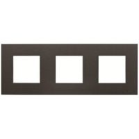 Рамка трехместная, антрацитовая ABB 2CLA227310N1801