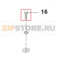 Screw M6x16 Bear Varimixer AR40 VL-1S                                                           