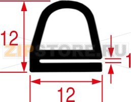 GUARNIZIONE PORTA FORNO 590x470 mm 