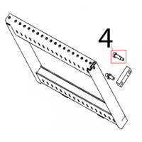 Screw M8, 10x40 Rollmatic CP 52