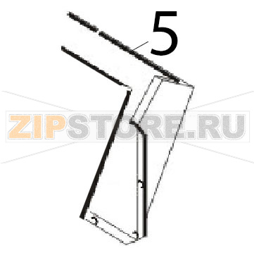 F/Lana post. camino Angelo Po 1G1CP2G F/Lana post. camino Angelo Po 1G1CP2GЗапчасть на деталировке под номером: 5