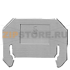 БАРЬЕР ПЛАСТИКОВЫЙ ДЛЯ КЛЕММ 1,5ММ Siemens 8WA1822-7TH00 
