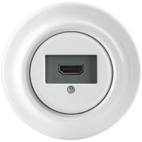 Розетка HDMI, белый фарфор ABB 2CHK290432C4300