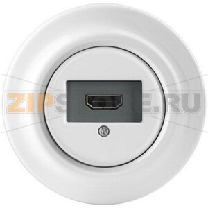 Розетка HDMI, белый фарфор ABB 2CHK290432C4300 