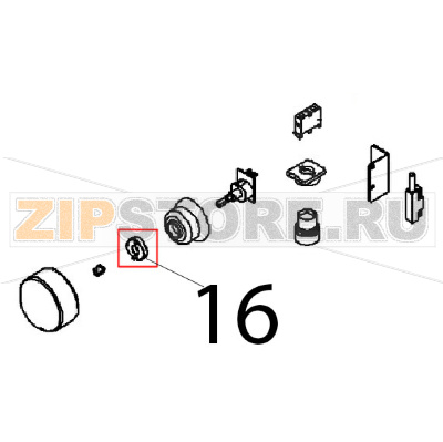 Distanziale encoder Angelo Po FX82E2T Distanziale encoder Angelo Po FX82E2TЗапчасть на деталировке под номером: 16