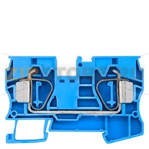 КЛЕММА ПРОХОДНАЯ ПРУЖИННОЕ ПОДСОЕДИНЕНИЕ: 1.5 - 16 MM2, ШИРИНА: 12 MM, СИНЯЯ Siemens 8WH2000-0AK01 