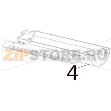 Water tray Hurakan HKN-IMSD15 Water tray Hurakan HKN-IMSD15Запчасть на деталировке под номером: 4