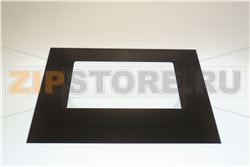 VETRO PORTA FORNO NERO INDESIT HGK 10 BK 