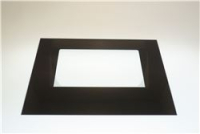VETRO PORTA FORNO NERO INDESIT HGK 10 BK