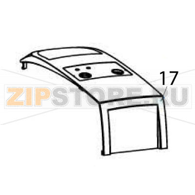 Window Godex RT230 Window Godex RT230Запчасть на деталировке под номером: 17Название запчасти Godex на английском языке: Window RT230.
