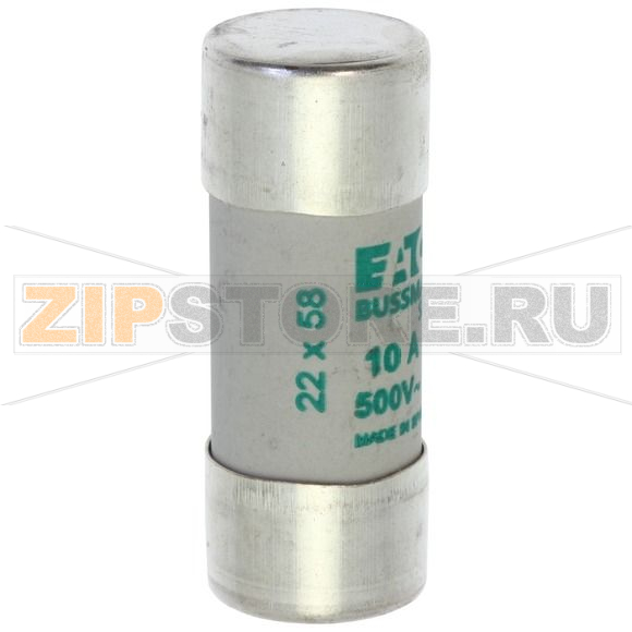 Предохранитель, 10 A, AC 690 В, 80 кА, 22x58 мм, aM, IEC Eaton CYLINDRICAL FUSE 22x58 10A AM 69 