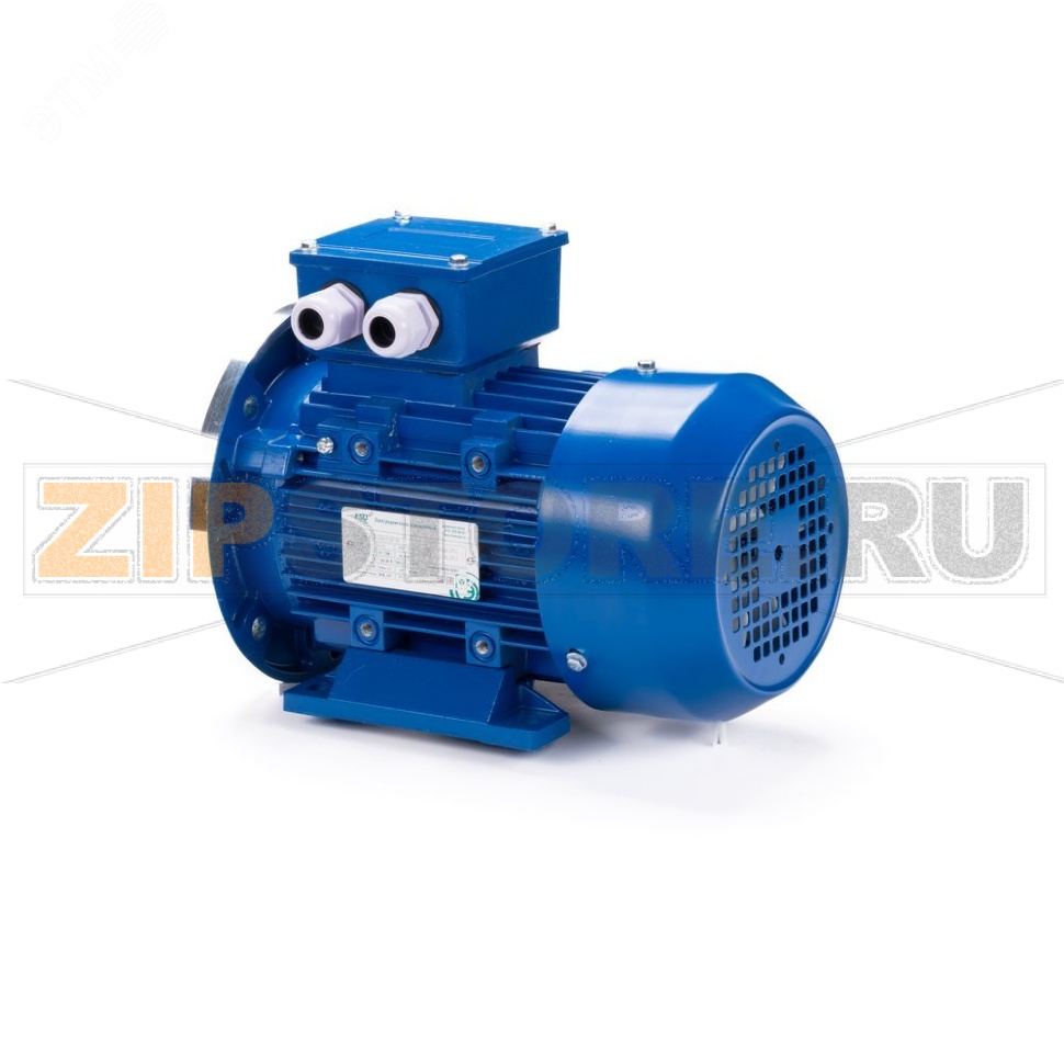 Электродвигатель 2.2 кВт, 220/380 В, 1500 об/мин, IP55 ESQ 01.05.220039 