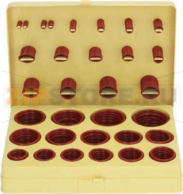 НАБОР УПЛОТНИТЕЛЬНЫХ КОЛЕЦ 386 ШТ СИЛИКОН 