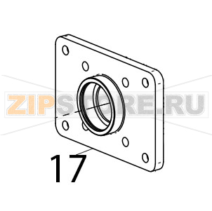 Supporto motore pasta fresca Fimar PF40E Supporto motore pasta fresca Fimar PF40EЗапчасть на деталировке под номером: 17
