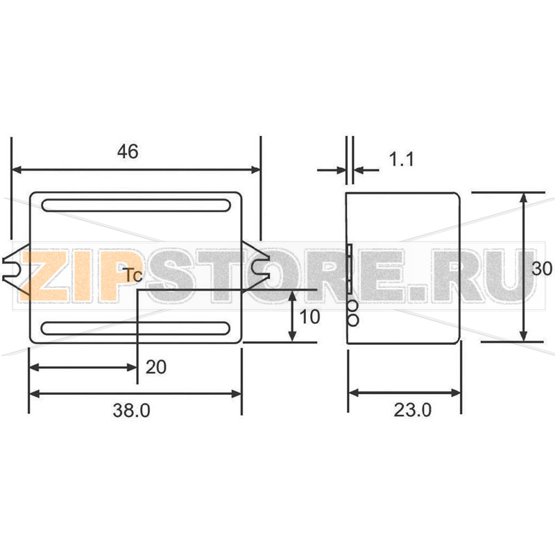 Источник постоянного тока LED 4.5 В/DC, 3 Вт, 700 мA Recom RACD03-700 