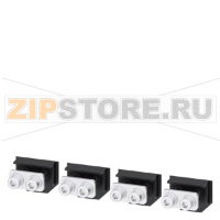 front main circuit connections, 4 units for fixed-mounted circ. breaker accessory for circuit breaker 3WL10 / 3VA27 Siemens 3VW9011-0AL02