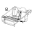 Print mechanism Zebra ZD230 Thermal Transfer