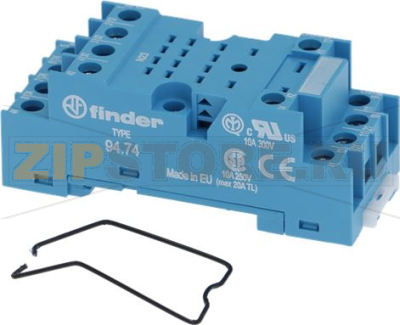 SOCKET ES15/4 FOR MINI RELAY ZG450730 