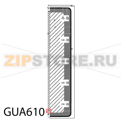 Internal window seal Gierre FEV 166M Internal window seal Gierre FEV 166MЗапчасть на деталировке под номером: GUA610