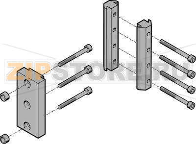 Комплект переходников Festo HMSV-34 