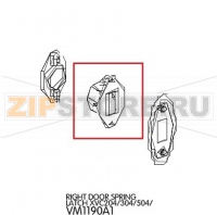 Right door spring latch Unox XBC 1005