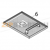 Bandeja-filtro anterior Fagor ECO-160