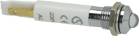 INDICATOR LIGHT LED WHITE 230V