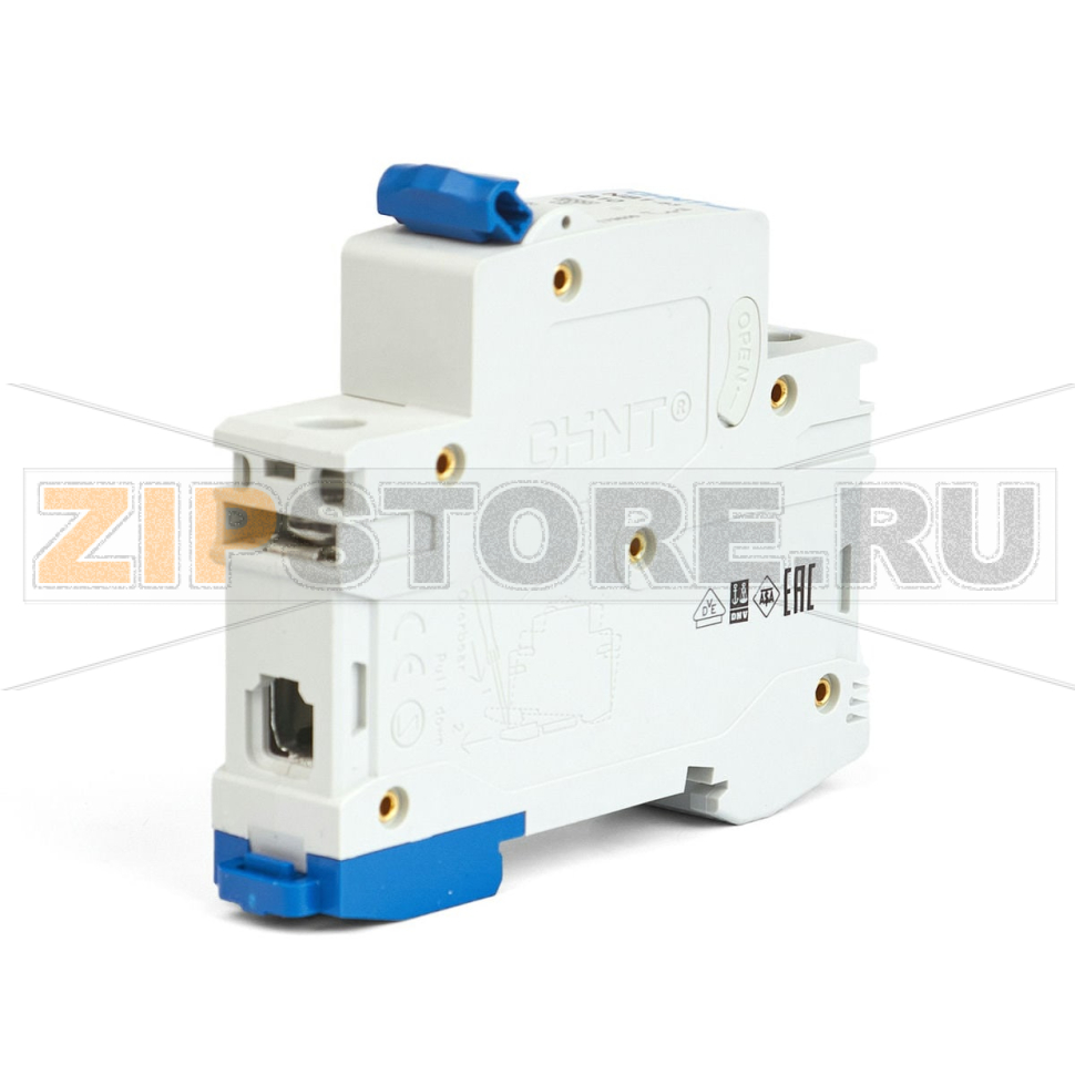 Выключатель автоматический 10 А, 6 кА, 1 полюс Chint NB1-63 