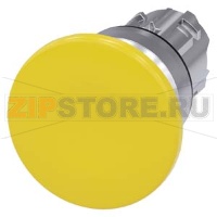 АКТУАТОР ГРИБОВИДНОЙ КНОПКИ, 22MM, КРУГЛ., ГЛЯНЦЕВЫЙ МЕТАЛЛ, КНОПКА ЖЁЛТАЯ, 40MM, БЕЗ ФИКСАЦИИ, С ГРАВИРОВКОЙ ЛАЗЕРОМ, КАСТОМИЗИРОВАННАЯ МАРКИРОВКА ИЛИ ГРАФИЧЕСКИЕ СИМВОЛЫ В СООТВЕТСТВИИ С ВЫБОРОМ В КОНФИГУРАТОРЕ SIRIUS ACT (CIN) Siemens 3SU1050-1BD30-0AA