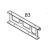 Stay (tray) L Sato SG112-ex