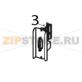 Applicator interface Zebra ZT231 Applicator interface Zebra ZT231Запчасть на деталировке под номером: 3