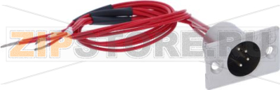CONNETTORE FEMM. S/CUORE 4 PIN. L=400 