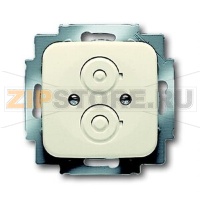 Накладка с суппортом для разъёмов, слоновая кость ABB 2CKA001724A0186