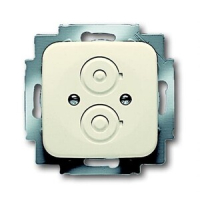 Накладка с суппортом для разъёмов, слоновая кость ABB 2CKA001724A0186